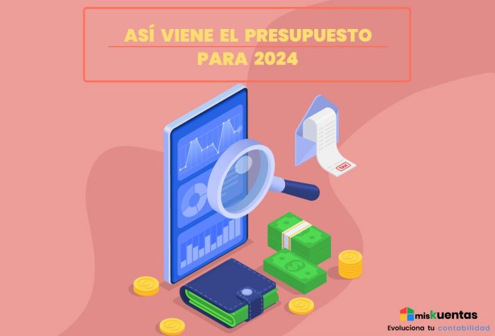 ASÍ VIENE EL PRESUPUESTO PARA 2024 | MisKuentas : MisKuentas