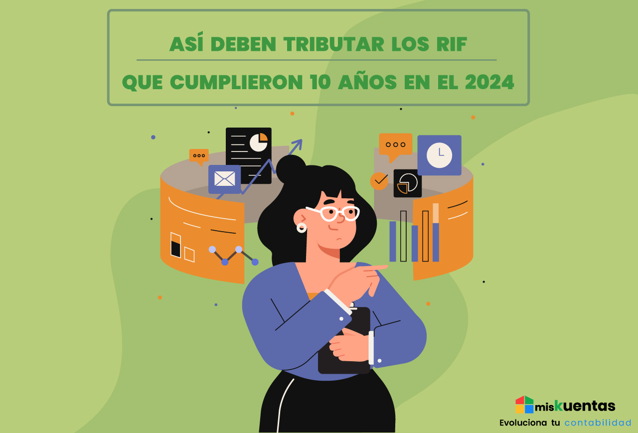 ASÍ DEBEN TRIBUTAR LOS RIF QUE CUMPLIERON 10 AÑOS EN EL 2024